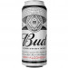 Пивной напиток Bud безалкогольный в жестяной банке 0,45 л